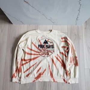 Pink Floyd Tie Dye Sweatshirt Unisex 2XL Official Licensed